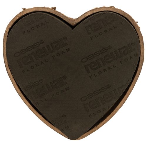 Kvetinová pena v tvare srdca OASIS® Renewal® Floral Foam Biolit® 26 cm 2 ks
