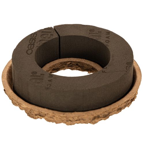 Kvetinový penový prsteň OASIS® Renewal® Kvetinový penový prsteň Biolit® 17 cm 2 ks