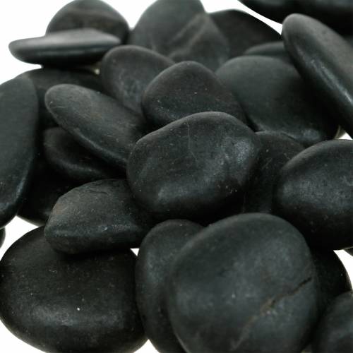 položky Riečne kamienky prírodné čierne 2-3cm 1kg