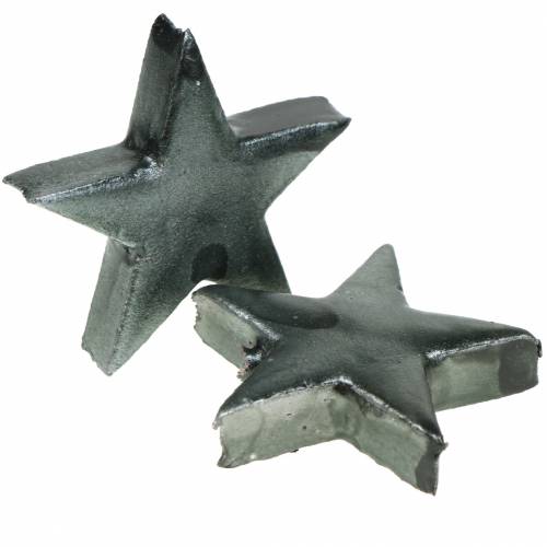 položky Deco stars grey 4cm 12ks