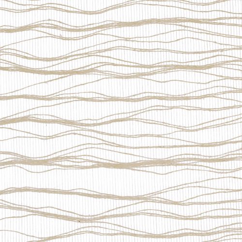 Floristik24 Látková stuha behúň krémová 26cm x 300cm