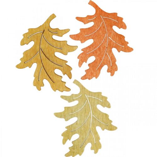 položky Dekorácia na stôl jesenné jesenné lístie posypové dekorácie listy 4cm 72p