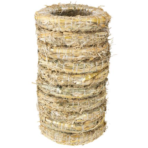 položky Slamený krúžok na remeslo na DIY dekorácie a kvetinárstvo