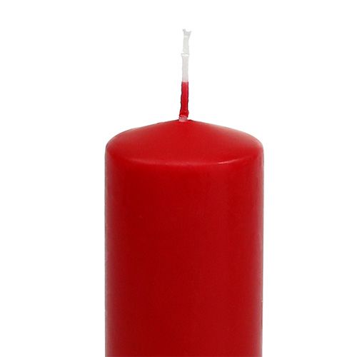 položky Stĺpové sviečky červené Adventné sviečky sviečky červené 200/50mm 24ks