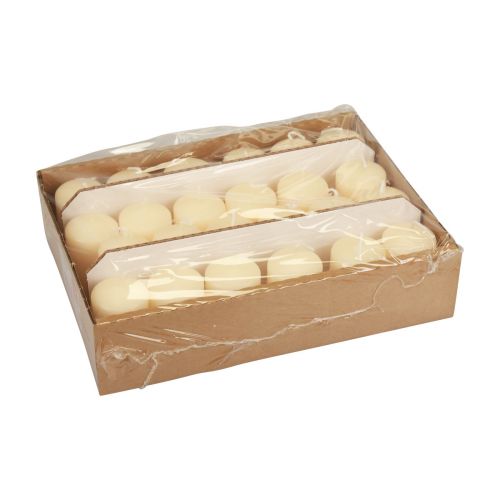 položky Adventné sviečky, sviečky krémové 60/40mm 24ks