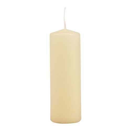 Pilierové sviečky krémové Adventné sviečky krémové 150/50mm 24 ks