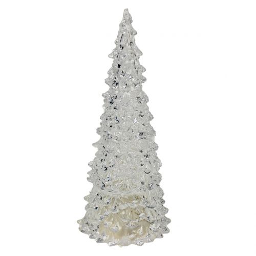 Floristik24 Vianočný stromček akryl s LED svetlom Ø9cm V22cm