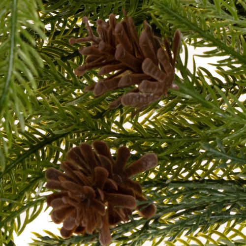 Girlanda z umelých borovicových vetvičiek so šiškami na adventnú dekoráciu 218 cm | Floristik24.sk