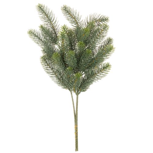 Umelá jedľová vetvička, slávnostná dekorácia okna, 50 cm, 3 kusy | Floristik24.sk
