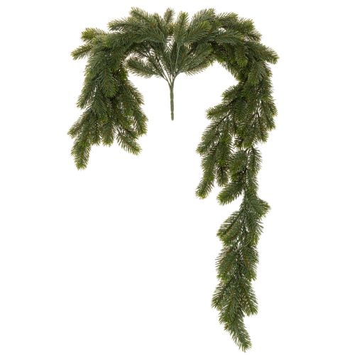Umelá jedľová vetvička na vianočný stôl 108 cm | Floristik24.sk