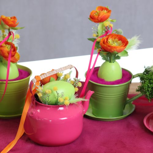 položky Čajník, nostalgický vidiecky štýl, dekoratívny do obývačky alebo kuchyne, 15 cm