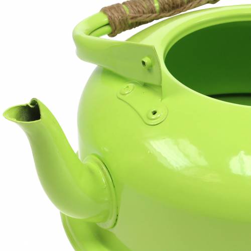 položky Kvetinová kanvica na čaj zinková májová zelená Ø26cm V15cm