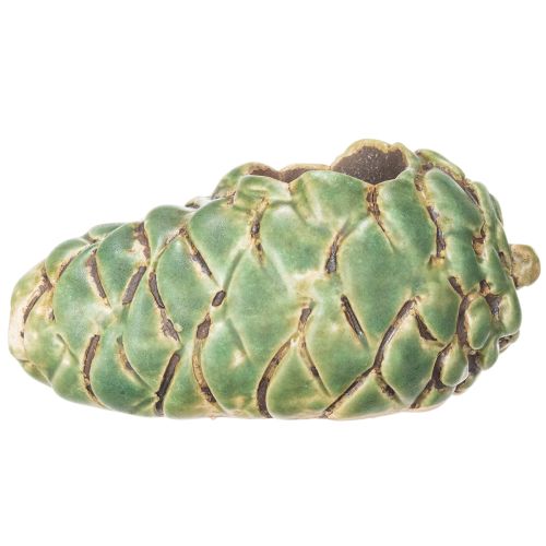 Svietnik na čajové sviečky s dizajnom borovicovej šišky 8 cm, 3 ks | Floristik24.sk
