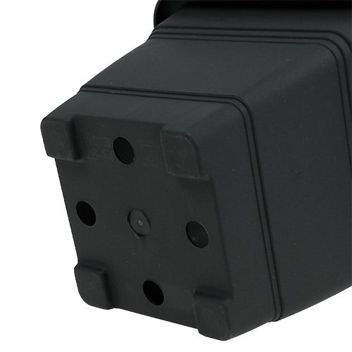 položky Črepník “Nora” 23cm x 23cm H18,5cm antracit 1 kus