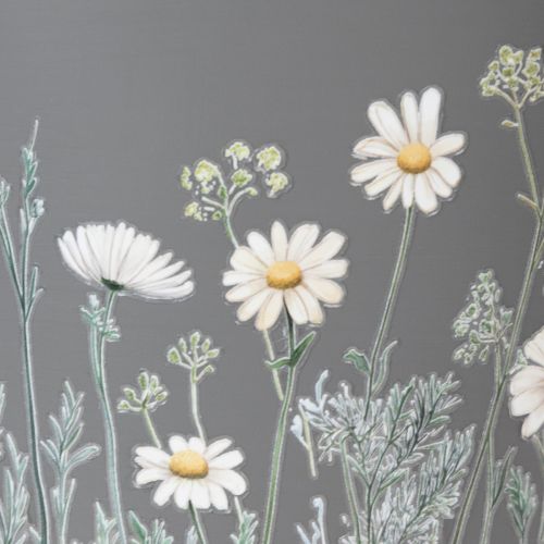 položky Kvetináč s jemným dizajnom poľných kvetov, praktické použitie na balkóne alebo terase, 15 cm, 3 kusy