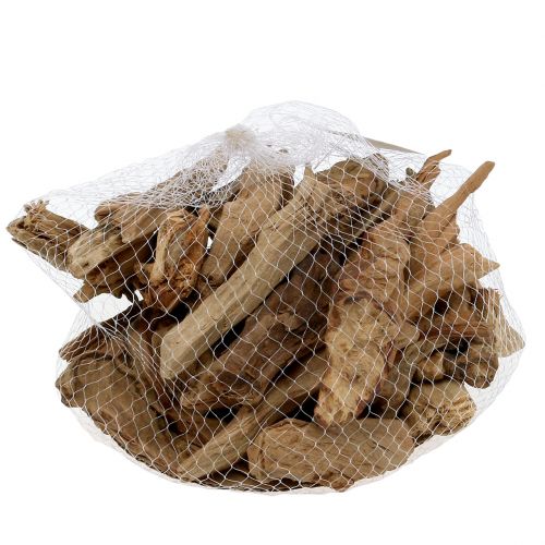 položky Naplavené drevo, prírodné drevo, 500 g, dekorácia, remeselný materiál, námorníctvo