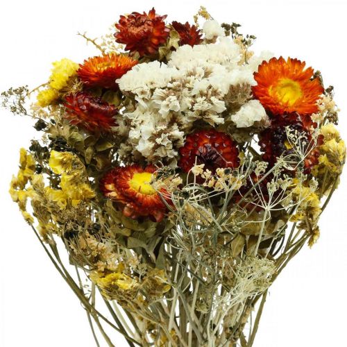 Floristik24 Kytica sušených kvetov Slamienka a morská levanduľa 125g sušených kvetov