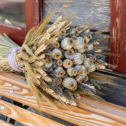 položky Sušené makové kapsule prírodné sušené kvety strapec mak deko 90g