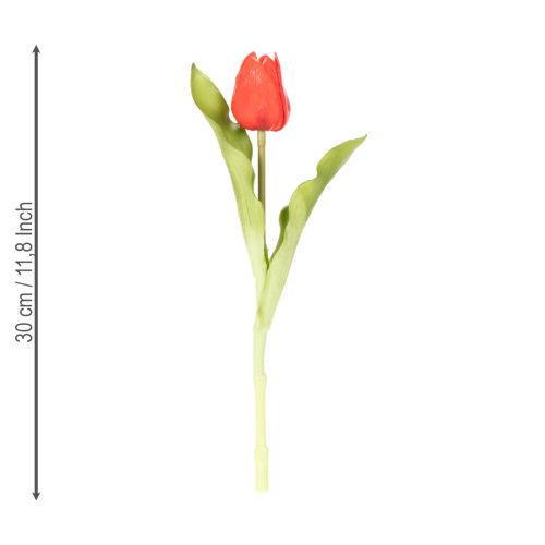 položky Umelé tulipány, rustikálna jarná dekorácia do akejkoľvek vázy na stôl, 30 cm, 7 kusov
