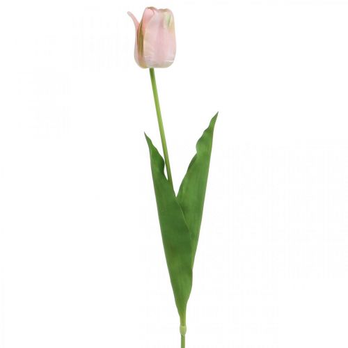 položky Tulipán umelý ružový stonkový kvet V67cm