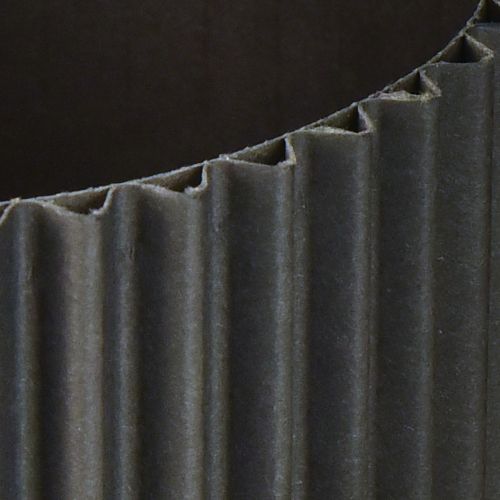 Floristik24 Papierový kvetináč čierny Ø13cm V12cm 4 ks