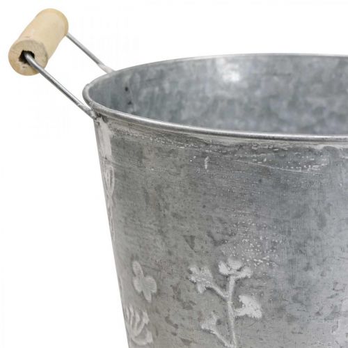 položky Kvetináč kvetináč vintage dekoratívne kovové vedro Ø12cm V10cm