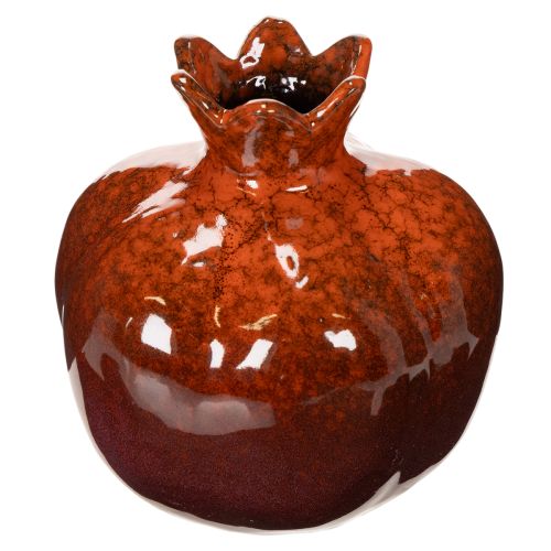 Keramická dekorácia z granátového jablka, lesklá, 14 cm kúpiť | Floristik24.sk