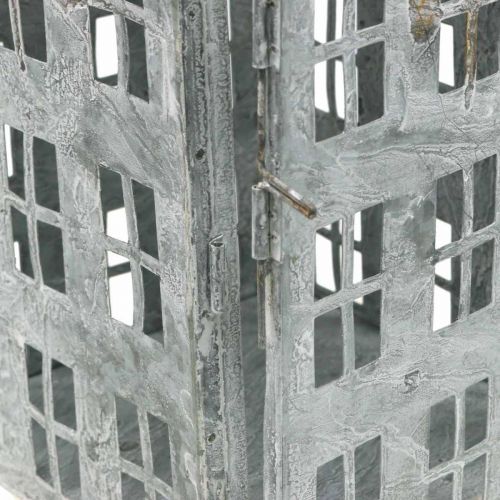 položky Vintage dekoračný lampášový kovový domček Shabby Chic V41,5cm