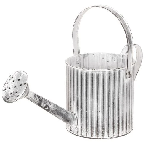Vintage kvetináč Ø17cm, dekoratívna krhlica, kovový kvetináč v štýle shabby chic kúpiť | Floristik24.sk