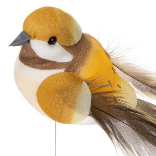 položky Dekorácie vtáčikov na slávnostné stoly. Všestranné vtáčie kolíky, 10 cm, 12 kusov.