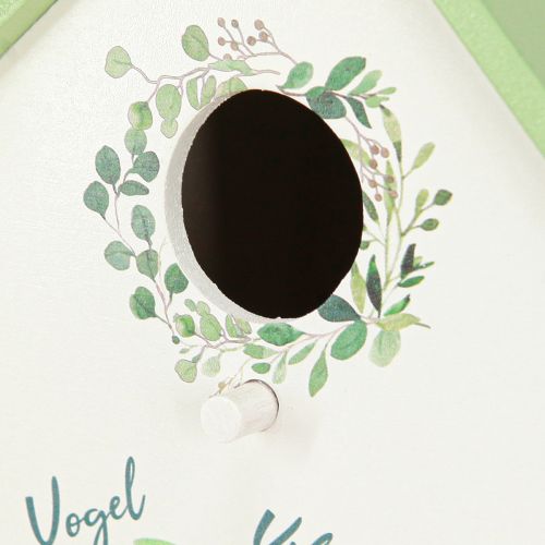 položky Vtáčia búdka pre štýlové izby s kvetinovým vzorom a nostalgickým nádychom 21 cm