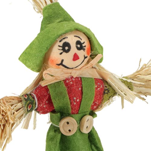 položky Kolíky na strašiak, zeleno-oranžové, V16 cm, 16 ks