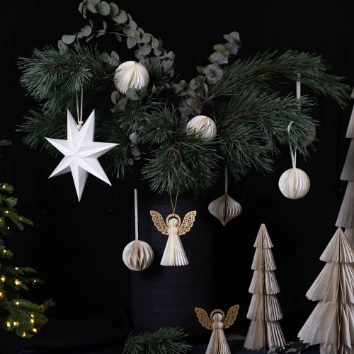 položky Medové guľky medové guľky cibuľový krém biele zlato Ø8cm 4 kusy