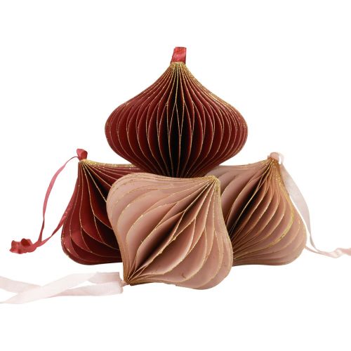 položky Medové guľky medové guľky cibuľa ružová vínovočervená Ø8cm 4 ks