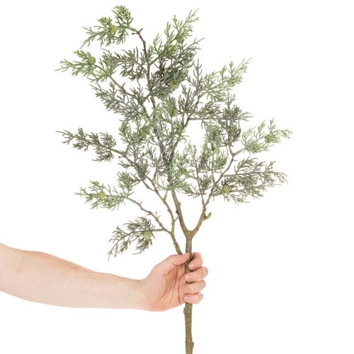 Umelá borievková vetvička, dekoratívna umelá vetvička do vázy, 86 cm | Floristik24.sk