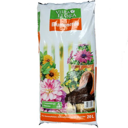 položky Zemina na kvetináč Soil Villa Flora (20 litrov)