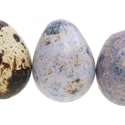 položky Zmes prepeličích vajec fialová, fialová, príroda prázdne vajíčka ako dekorácia 3cm 65b