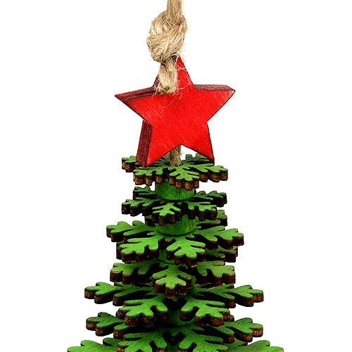 položky Vianočný stromček na zavesenie zelený 14cm
