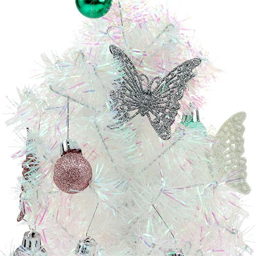 položky Vianočná dekorácia mini stromček farebný 43cm