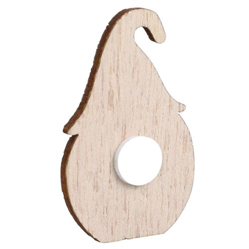 položky Vianoční trpaslíci z dreva na nalepenie 2x3,5cm 48 ks