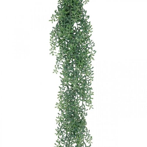 položky Zelená rastlina závesná umelá závesná rastlina s púčikmi zelená, biela 100cm