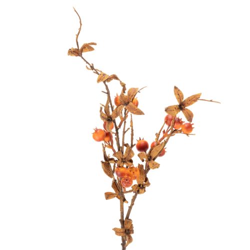 Umelá vetvička hlohu, jesenná dekorácia, 75 cm kúpiť | Floristik24.sk