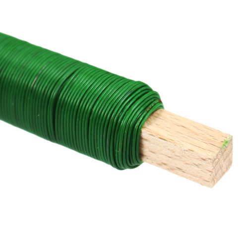 položky Ovíjací drôt remeselný drôt zelený 0,65mm 100g