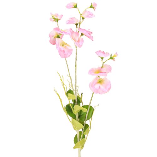 položky Sladký hrášok umelé kvety ružové na dlhej stonke 74cm 2ks