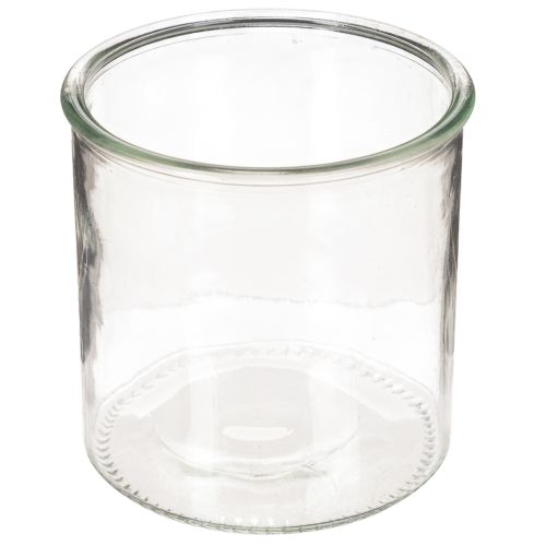 Sklenený držiak na čajové sviečky, okrúhly, číre sklo, univerzálny, 12 cm, 2 kusy kúpiť | Floristik24.sk