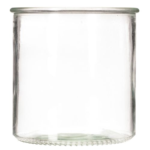 Sklenený držiak na čajové sviečky, okrúhly, číre sklo, univerzálny, 12 cm, 2 kusy | Floristik24.sk