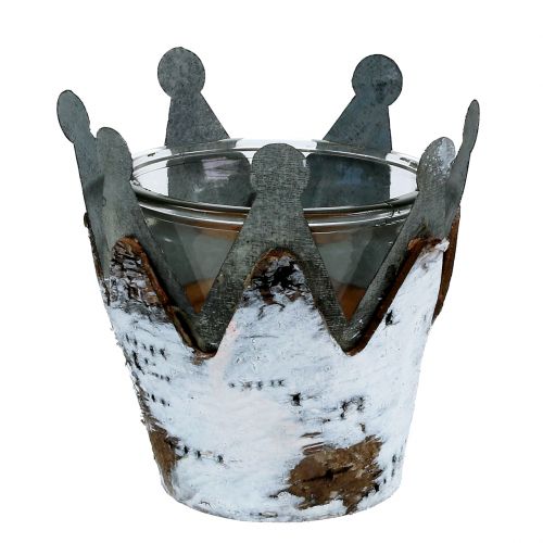 Floristik24 Lucernová korunka s brezou Ø11cm V11,5cm 1ks