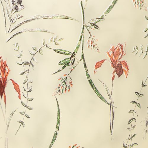 položky Dekoratívny sklenený lampión s kvetinovým motívom pre atmosférické bytové doplnky, 8 cm, 4 kusy.