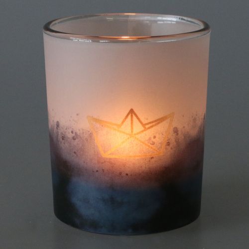 Floristik24 Lucerny modro-biele s lodičkou a rybičkou Ø6cm