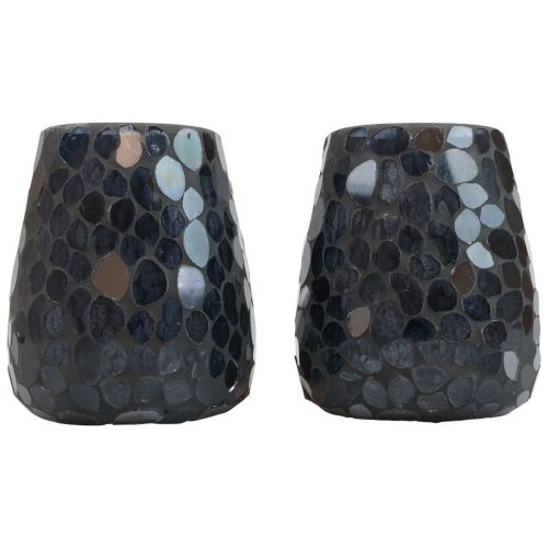 položky Lampáš vianočný svietnik čierny Ø11cm 2ks